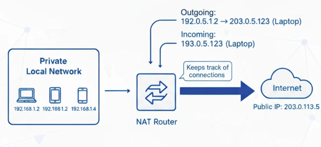 NAT Router Diagram